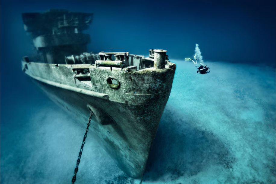 USS Kittiwake Dive Site, Grand Cayman, Cayman Islands